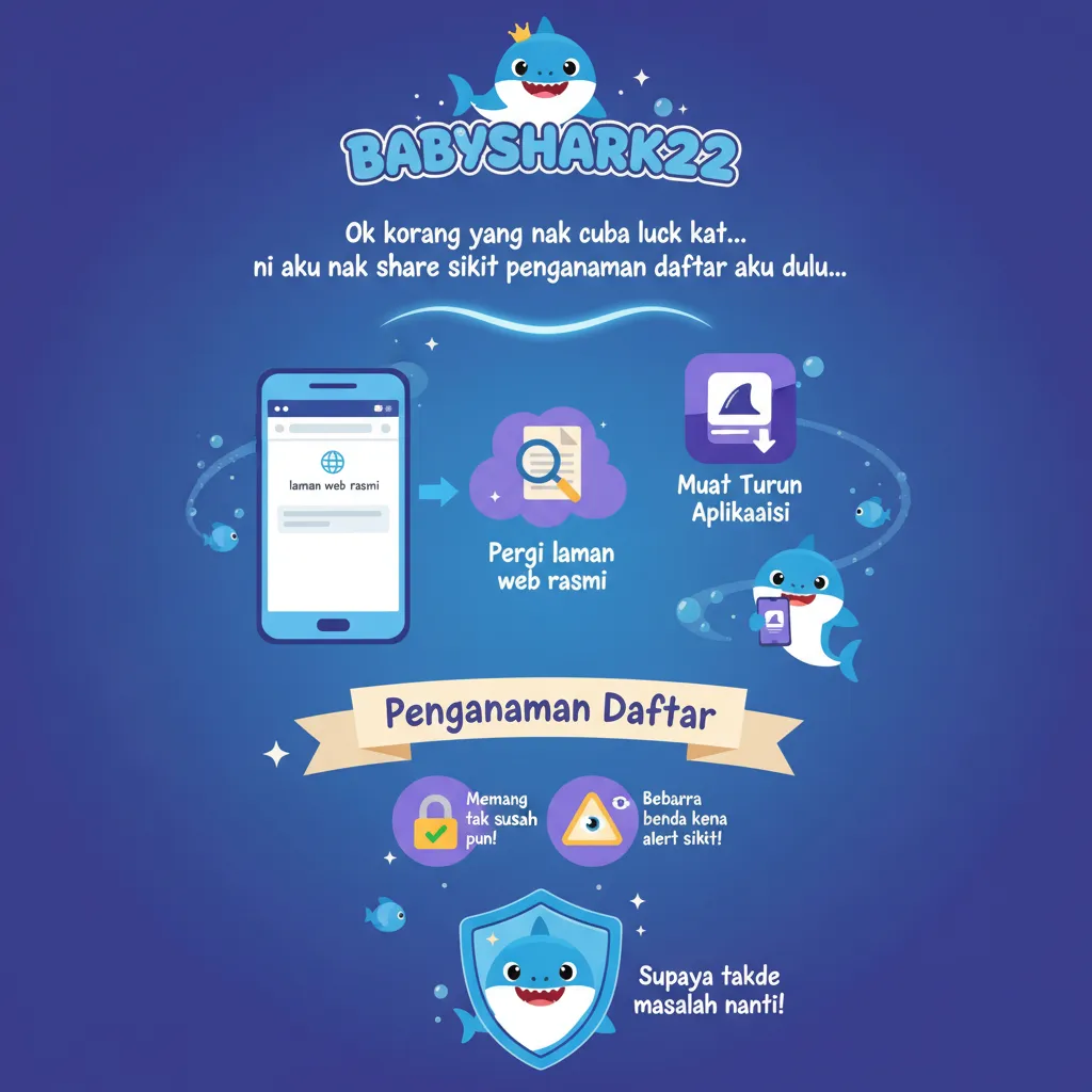 Panduan Pendaftaran Pengguna Babyshark22