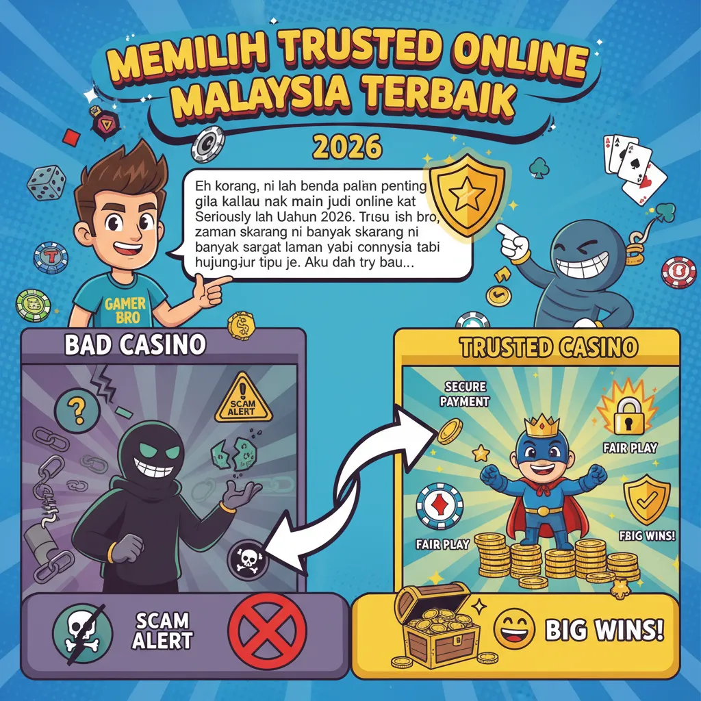 Memilih Trusted Online Casino Malaysia Terbaik