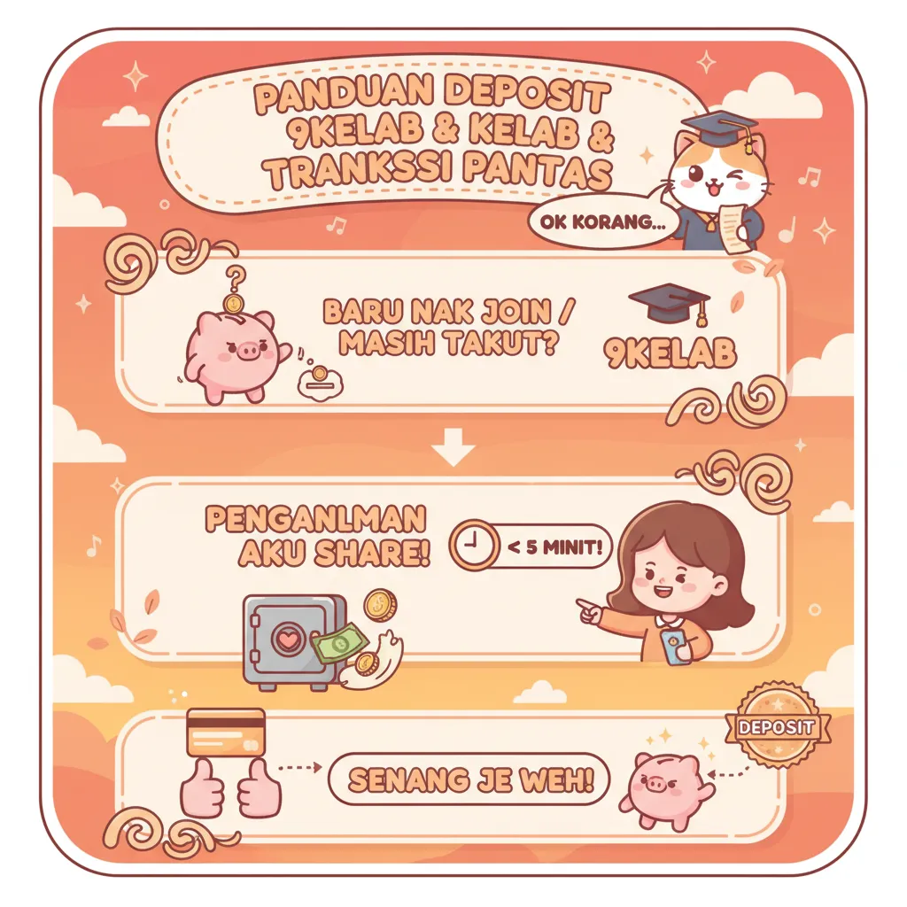 Panduan Deposit 9kelab & Transaksi Pantas