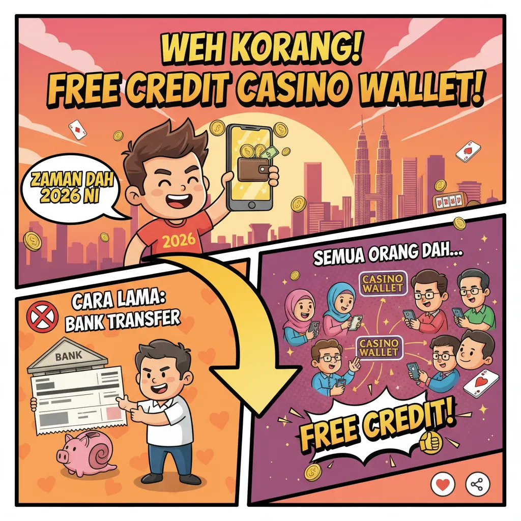 Dapatkan Free Credit Casino Wallet Terbaik di Malaysia