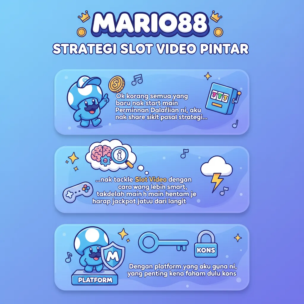 Mario88: Strategi Slot Video & Bonus Selamat Datang