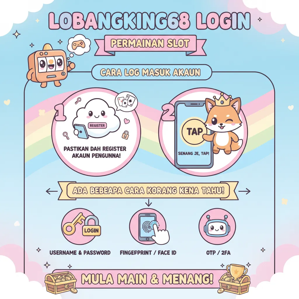 Cara Log Masuk Akaun di Platform Permainan Slot