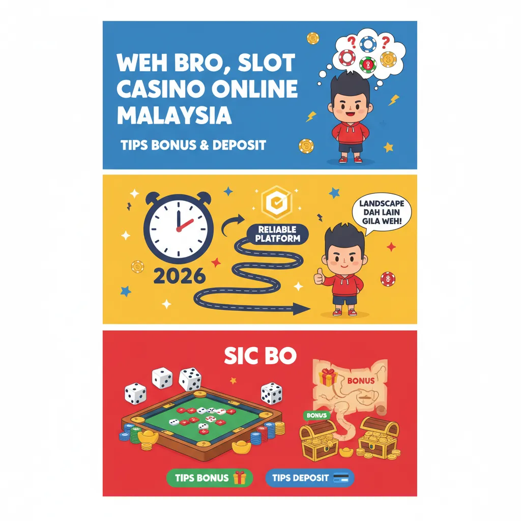 Slot Casino Online Malaysia: Tips Bonus & Deposit