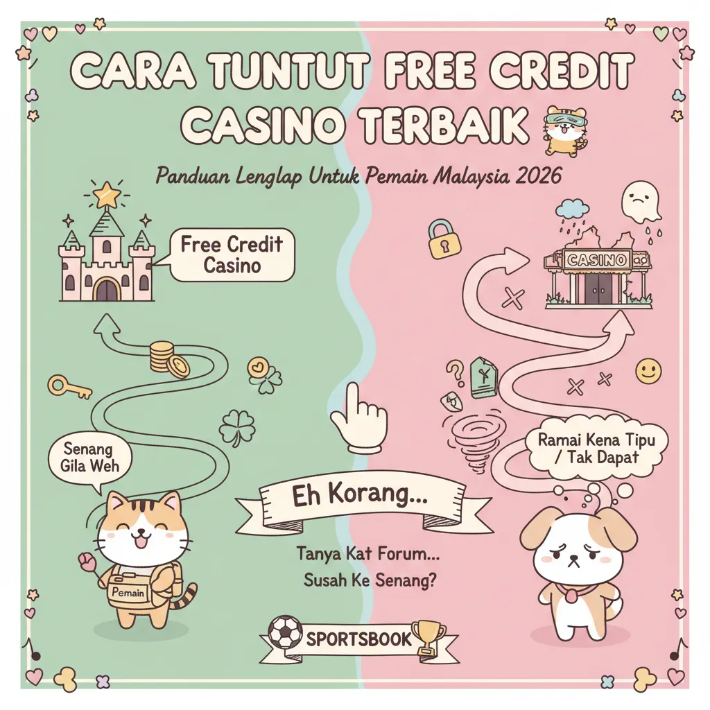 Cara Tuntut Free Credit Casino Terbaik