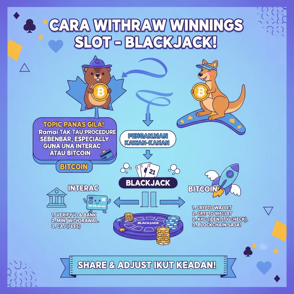 Cara withdraw winnings slot di Canada dan Australia
