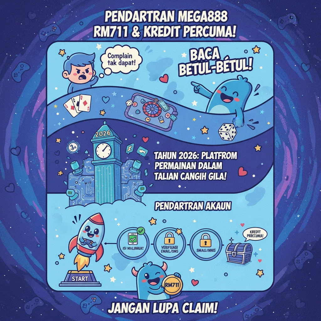 Pendaftaran Mega888 rm711 & Kredit Percuma